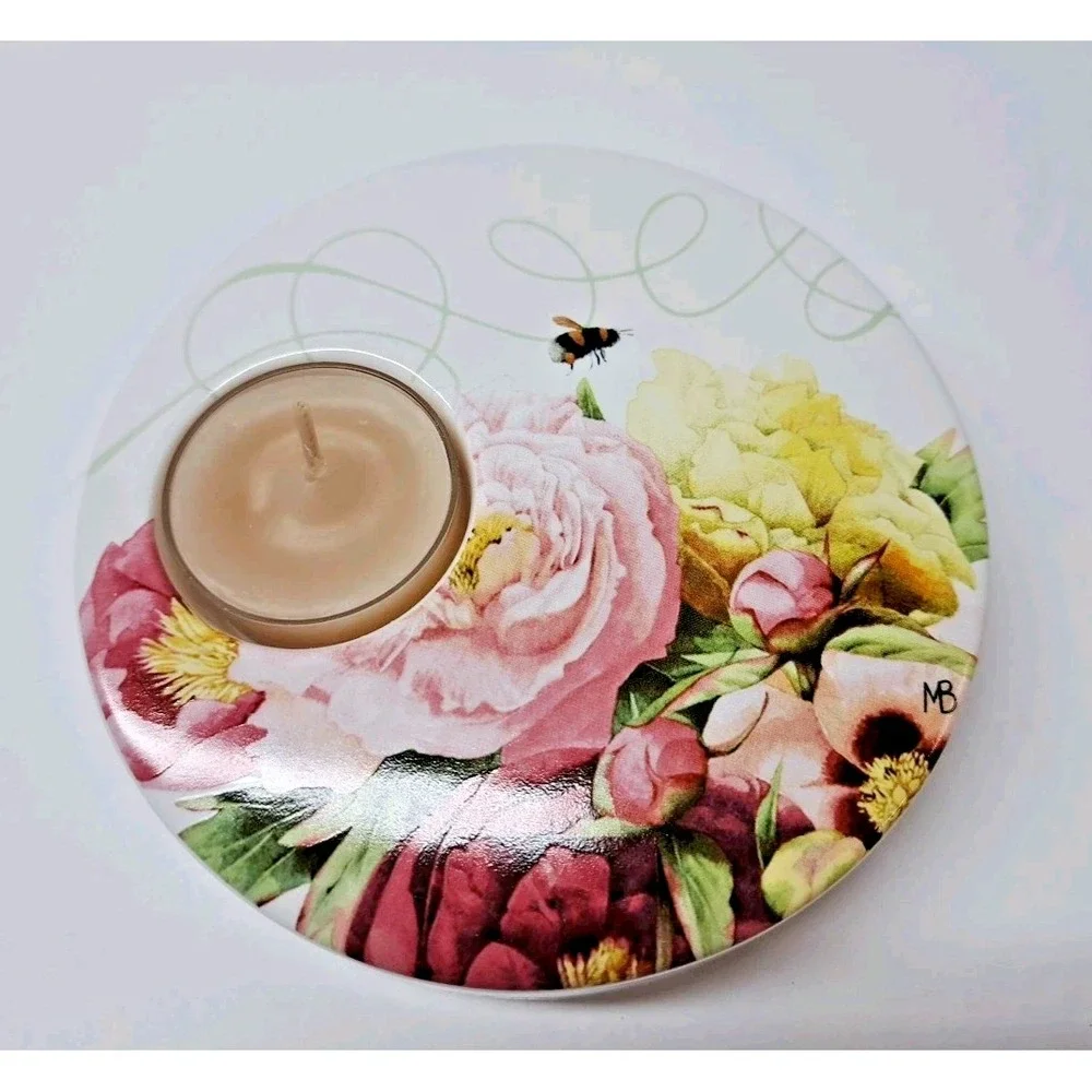 Marjolein Bastin Cottage Style Tealight Candle Holder/Villeroy & Boch Lot of 2